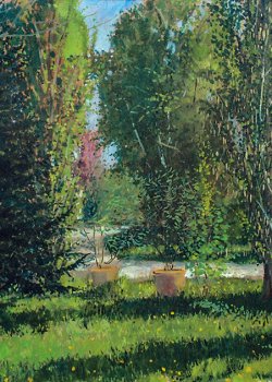 [ D 25 ]
Primavera in giardino 
1982
olio su tela
cm 80x50
collezione privata
